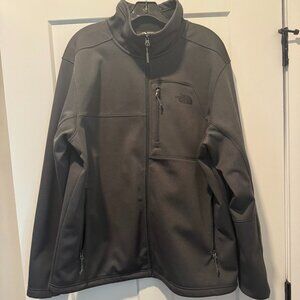 Men’s North Face Windwall Jacket w/o Hood Dark Grey - XL